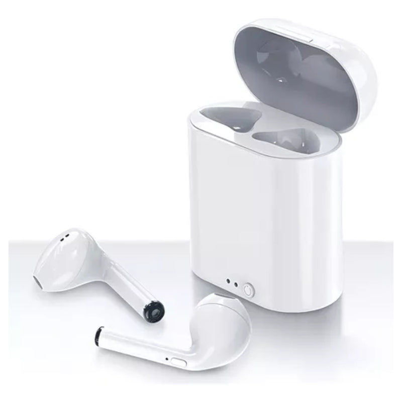 Audiofonos Bluetooth I7 Compatibles Con iPhone/android - Utienda